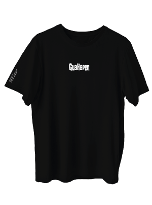 Camiseta urbana estilo oversize en color [negro/blanco] fabricada en algodón premium, con diseño exclusivo de la colección GH impreso en serigrafía de alta definición con motivos de estética streetwear y cultura alienígena.