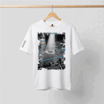 Camiseta oversized blanca GuaHapen patrocinio Torneo San Rafael microfútbol Medellín