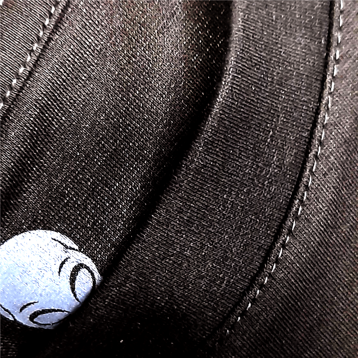 Camiseta oversized negra con diseño de alien Skating in the Sapce.