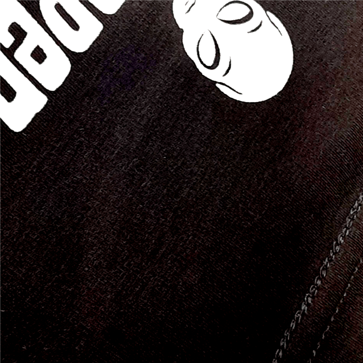 Camiseta oversized negra con diseño de alien Skating in the Sapce.